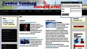 What Zwedenvandaag.nl website looked like in 2014 (10 years ago)