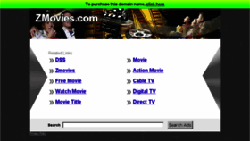 What Zmovies.com website looked like in 2014 (10 years ago)