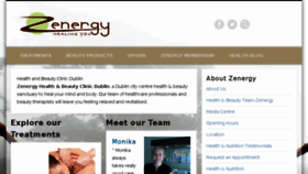 What Zenergy.ie website looked like in 2014 (10 years ago)