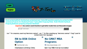 What Ztest.net website looked like in 2014 (10 years ago)