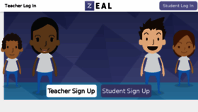 What Zeal.com website looked like in 2014 (11 years ago)