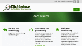 What Zuechterlupe.de website looked like in 2014 (9 years ago)