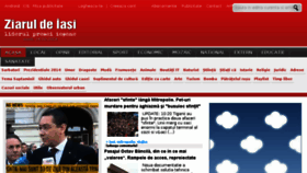 What Ziaruldeiasi.ro website looked like in 2014 (9 years ago)