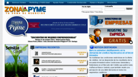 What Zonapyme.cl website looked like in 2014 (9 years ago)