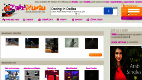 What Zabinudu.sk website looked like in 2014 (9 years ago)