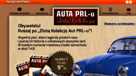 What Zlotakolekcjaaut.pl website looked like in 2014 (9 years ago)