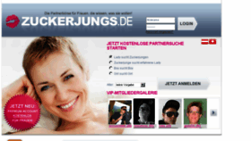 What Zuckerjungs.de website looked like in 2015 (9 years ago)