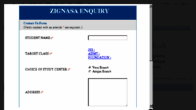 What Zignasa.com website looked like in 2015 (9 years ago)