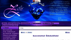What Zafirenergia.hu website looked like in 2015 (9 years ago)