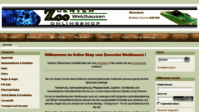 What Zoocenter-onlineshop.de website looked like in 2015 (9 years ago)