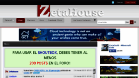 What Zetahouse.com website looked like in 2015 (9 years ago)