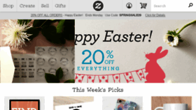 What Zazzle.com.au website looked like in 2015 (9 years ago)