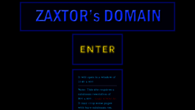 What Zaxtor.net website looked like in 2015 (9 years ago)