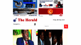 What Zimpapers.co.zw website looked like in 2015 (8 years ago)