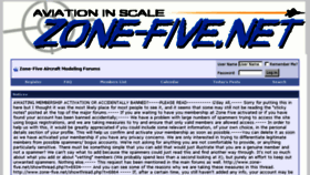 What Zone-five.net website looked like in 2015 (8 years ago)
