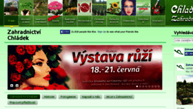 What Zahradnicke-centrum.cz website looked like in 2015 (8 years ago)