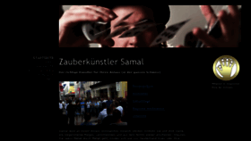 What Zauberer-samal.ch website looked like in 2015 (8 years ago)