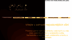 What Zahradavuni.cz website looked like in 2015 (8 years ago)