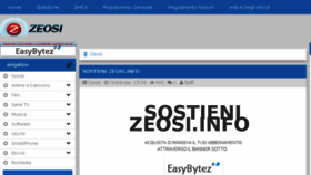 What Zeosi.info website looked like in 2015 (8 years ago)