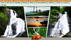 What Zip-lining-tours.com website looked like in 2015 (8 years ago)