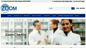 What Zoomchemist.co.uk website looked like in 2015 (8 years ago)