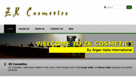 What Zkcosmetics.com website looked like in 2015 (8 years ago)