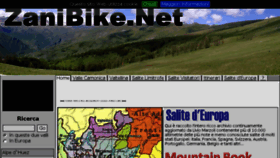 What Zanibike.net website looked like in 2015 (8 years ago)