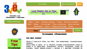 What Zverenki.com website looked like in 2015 (8 years ago)