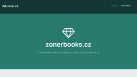 What Zonerbooks.cz website looked like in 2015 (8 years ago)