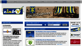 What Zandvoortinbedrijf.nl website looked like in 2015 (8 years ago)