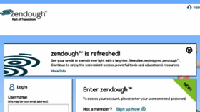 What Zendough.com website looked like in 2016 (8 years ago)