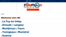 What Zoom42.fr website looked like in 2016 (8 years ago)