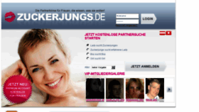 What Zuckerjungs.de website looked like in 2016 (8 years ago)