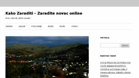What Zaraditi.com website looked like in 2016 (8 years ago)