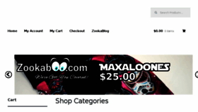 What Zookaboo.com website looked like in 2016 (8 years ago)