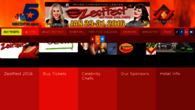 What Zestfest2011.com website looked like in 2016 (8 years ago)