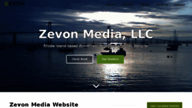What Zevonmedia.com website looked like in 2016 (8 years ago)
