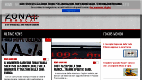 What Zonafrancasardegna.com website looked like in 2016 (8 years ago)