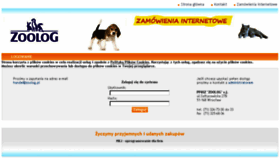 What Zamowienia.zoolog.pl website looked like in 2016 (8 years ago)
