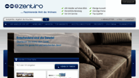 What Zentiro.de website looked like in 2016 (8 years ago)