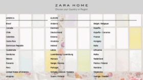 What Zarahome.net website looked like in 2016 (8 years ago)