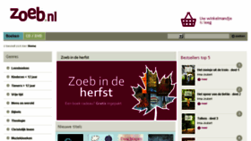 What Zoeb.nl website looked like in 2016 (8 years ago)
