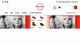 What Zapatosguapos.com website looked like in 2016 (8 years ago)