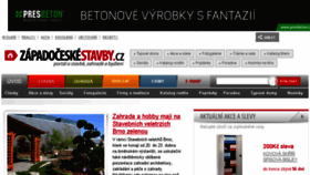 What Zapado.ceskestavby.cz website looked like in 2016 (8 years ago)