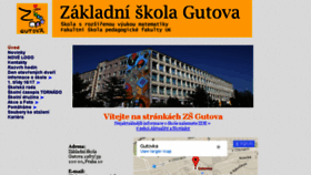 What Zsgutova.cz website looked like in 2016 (8 years ago)