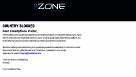 What Zoneoptions.com website looked like in 2016 (8 years ago)