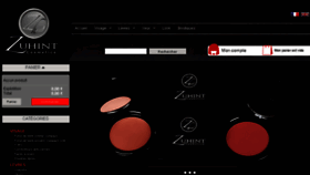 What Zuhintcosmetics.com website looked like in 2016 (8 years ago)