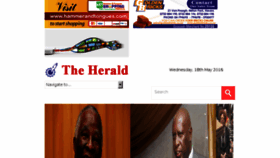 What Zimpapers.co.zw website looked like in 2016 (7 years ago)