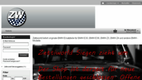 What Zettiworld.de website looked like in 2016 (7 years ago)