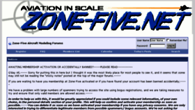 What Zone-five.net website looked like in 2016 (7 years ago)